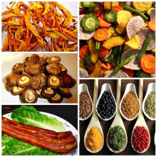 Máquinas de alimenento Deshidratados/Asados